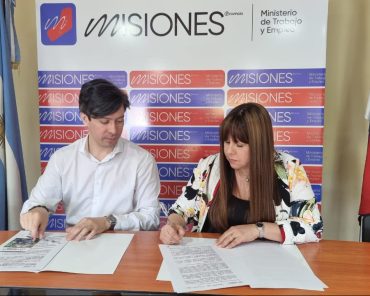 Firma de convenio entre el Ministerio de Trabajo y Empleo y el Instituto de Artes Audiovisuales de Misiones